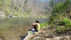 lindy enjoying peace and quiet